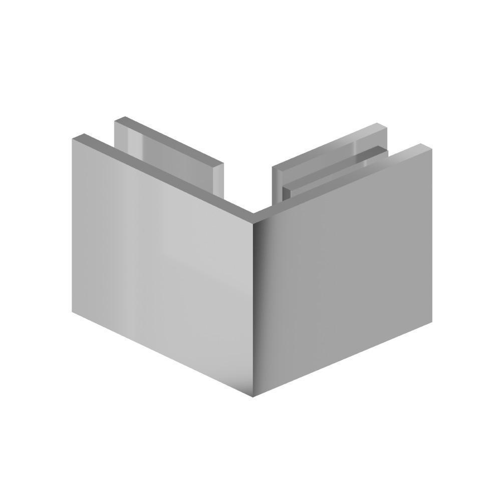 90 Degrees Glass to Glass Fixed Clamp