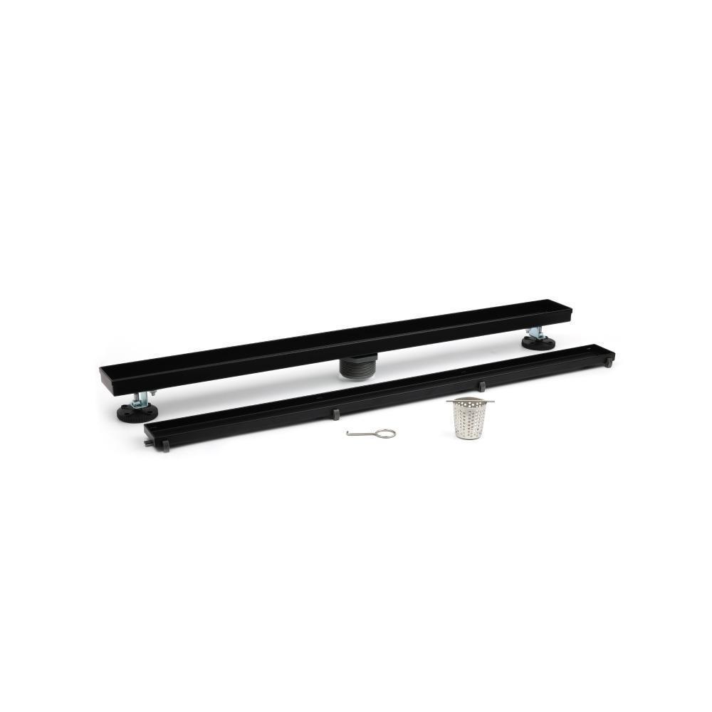 32" Tile Insert Linear Drain with 2" Outlet