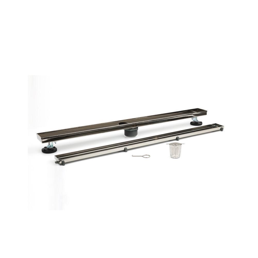 32" Tile Insert Linear Drain with 2" Outlet