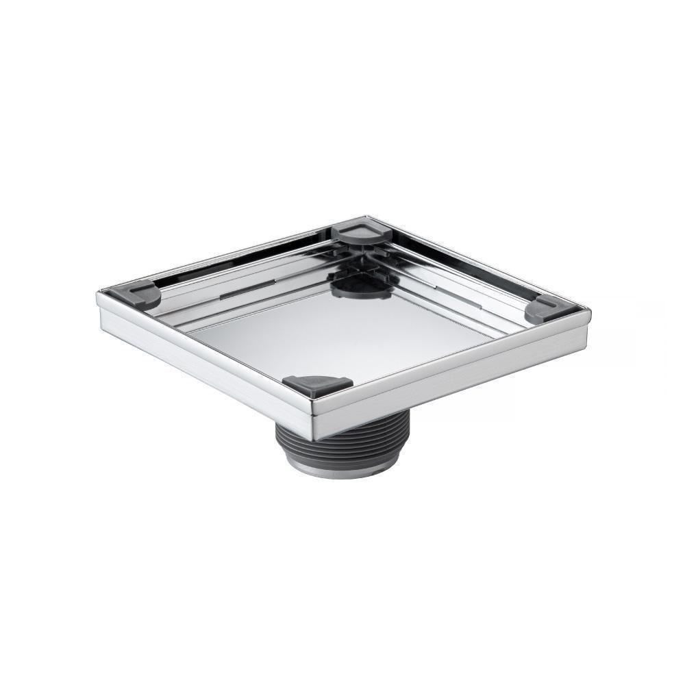 6" Tile Insert Floor Drain with 2" Outlet