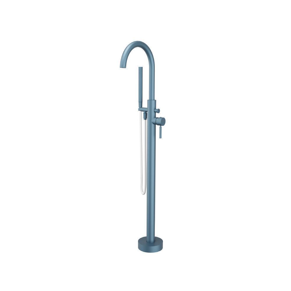 Freestanding Floor Mount Bathtub / Tub Filler With Hand Shower