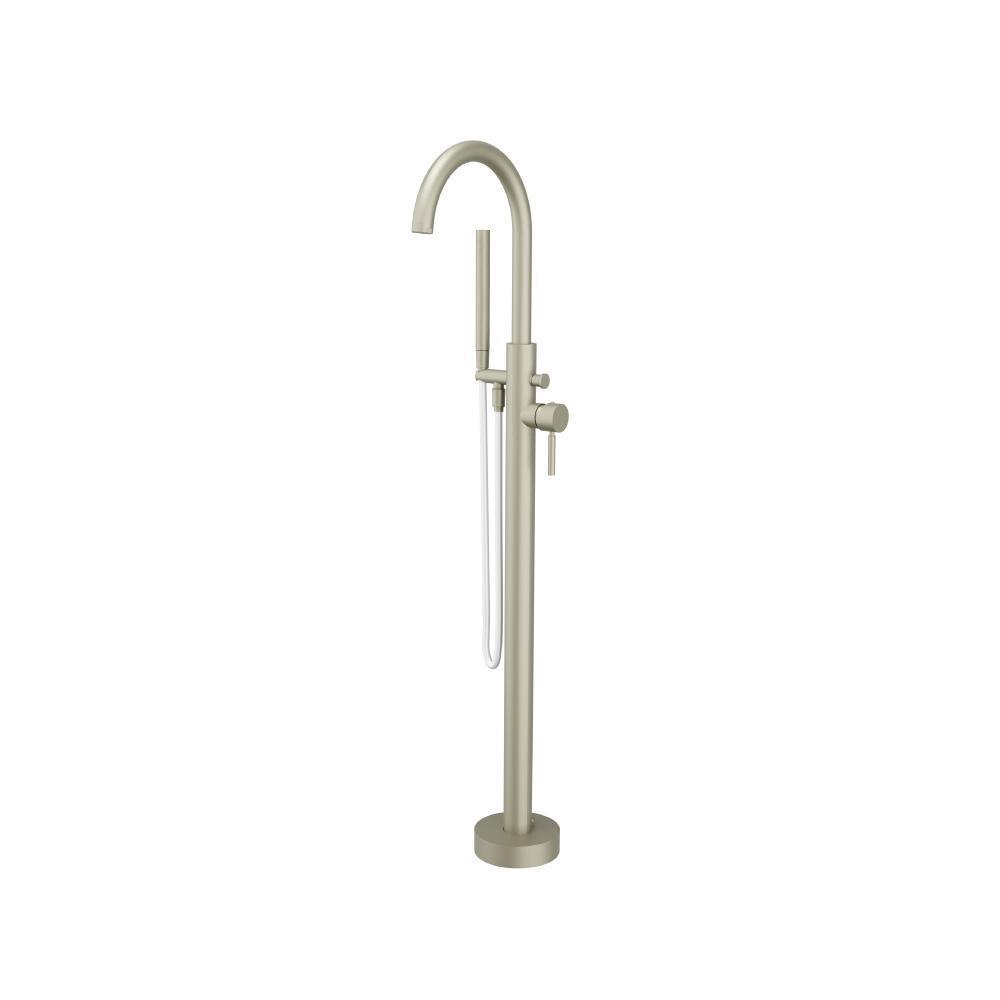 Freestanding Floor Mount Bathtub / Tub Filler With Hand Shower