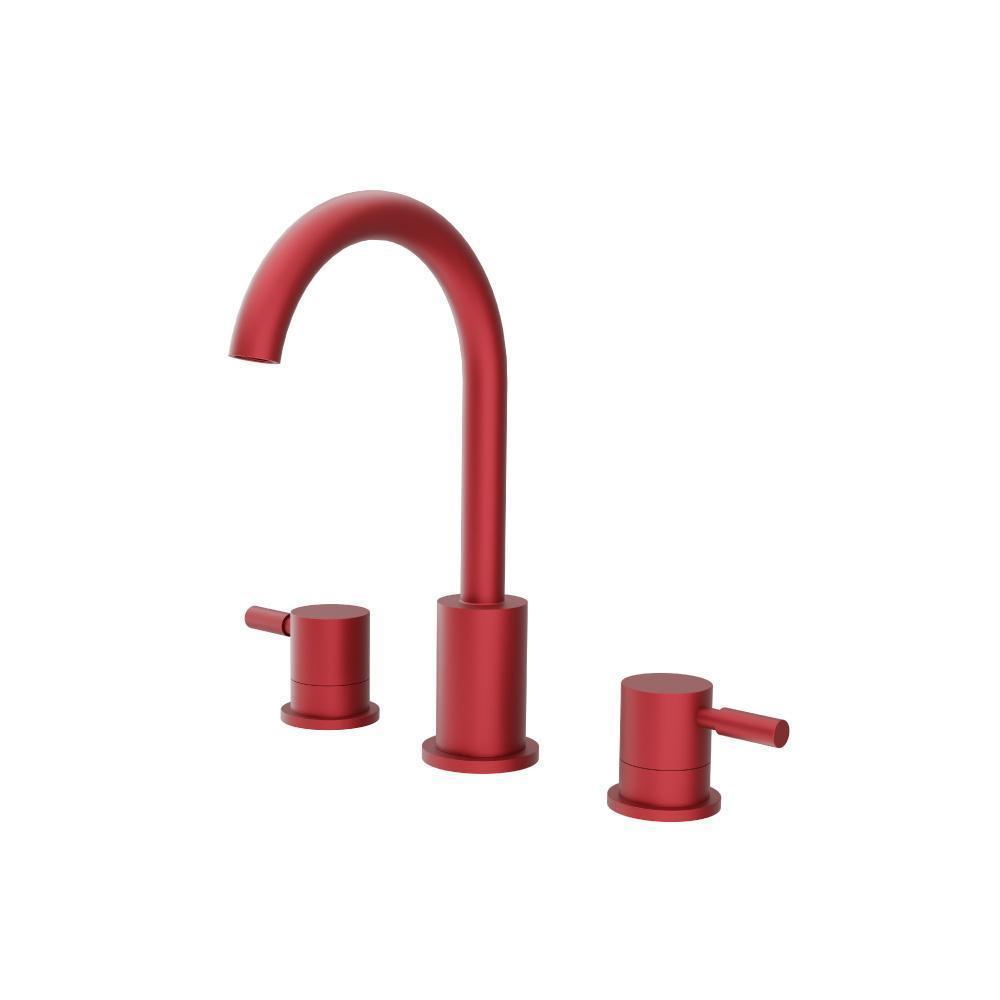 Three Hole 8" Widespread Two Handle Bathroom Faucet