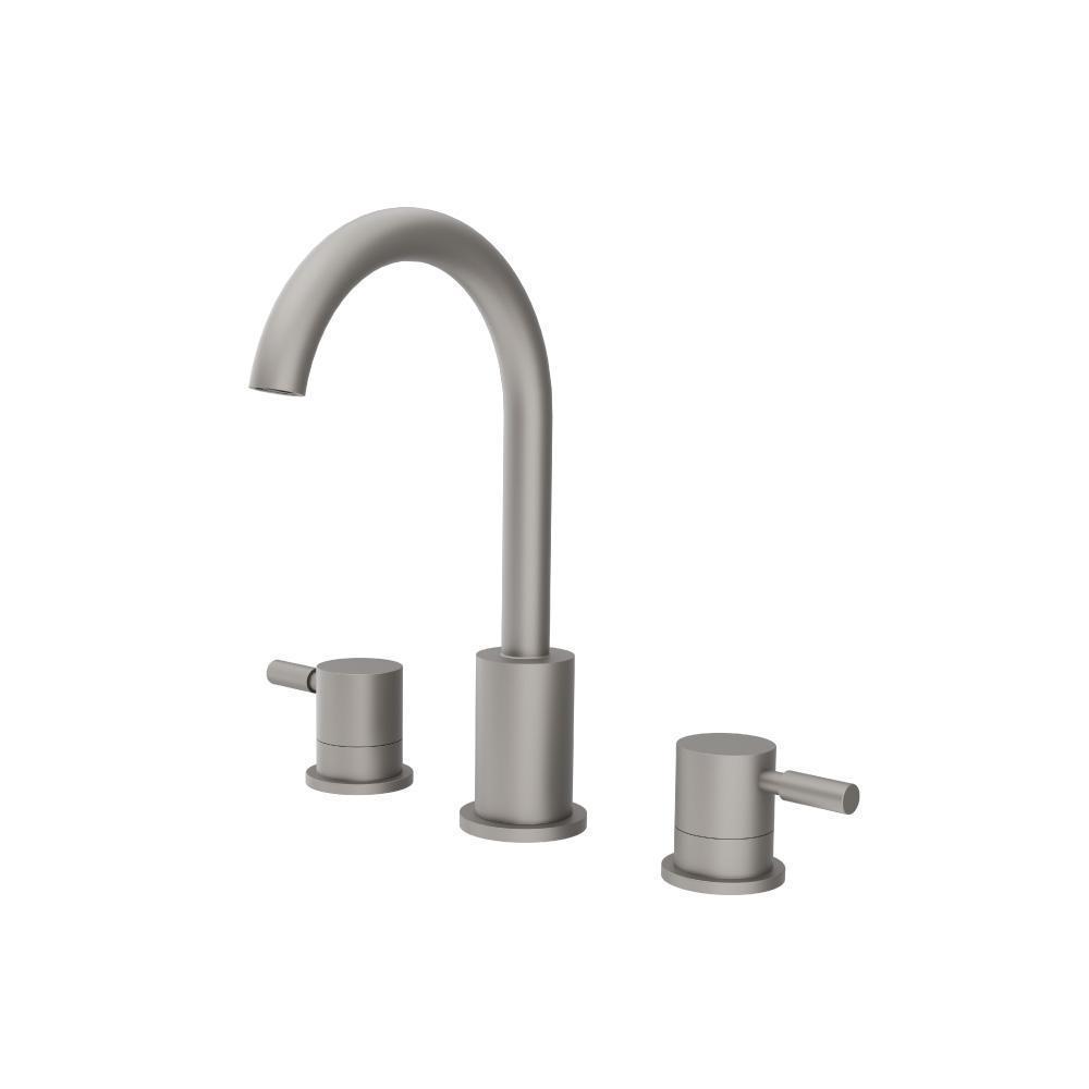 Three Hole 8" Widespread Two Handle Bathroom Faucet
