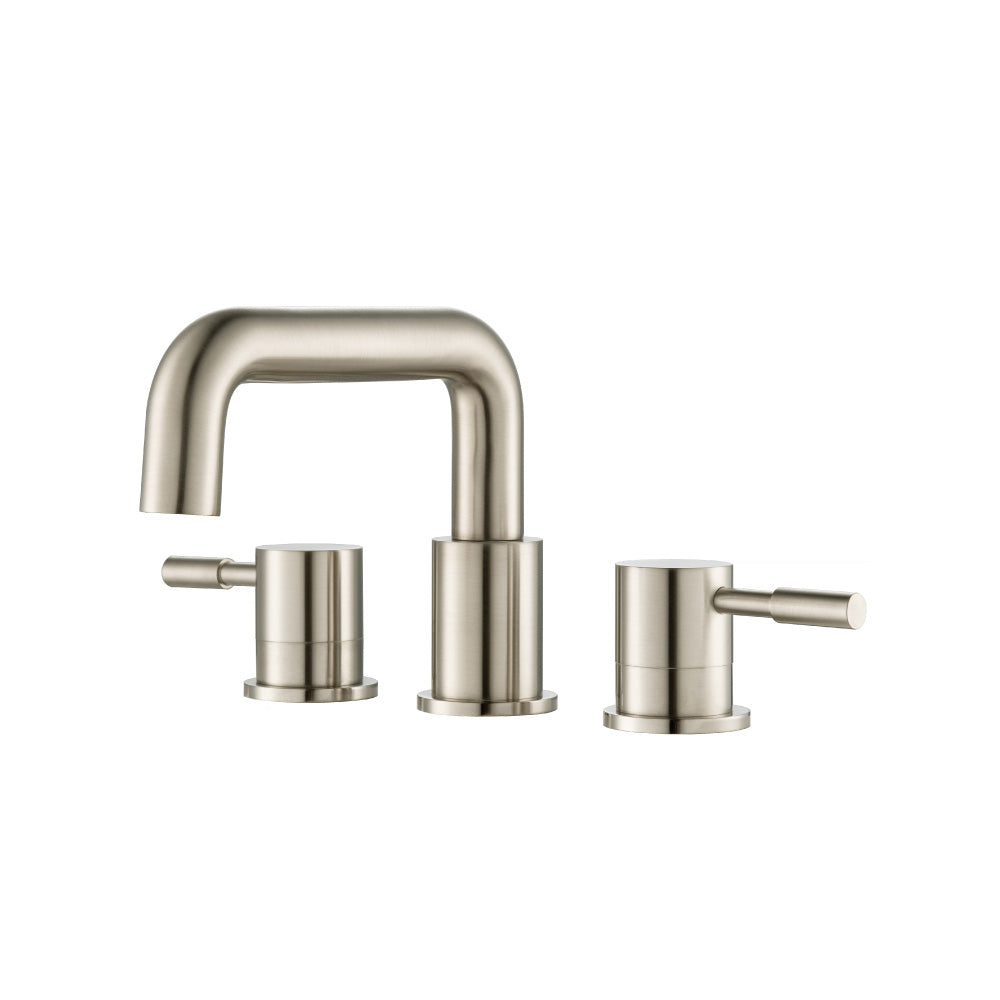 Three Hole 8" Widespread Two Handle Bathroom Faucet