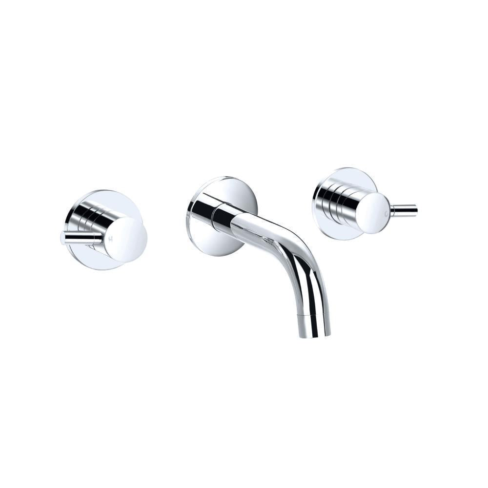 Two Handle Wall Mounted Tub Filler