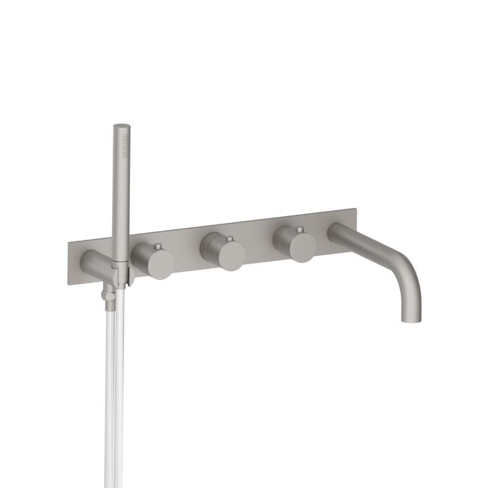 Wall Mount Tub Filler With Hand Shower