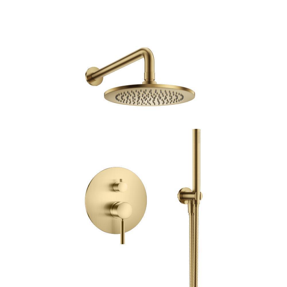 Two Output Shower Set With Shower Head And Hand Held