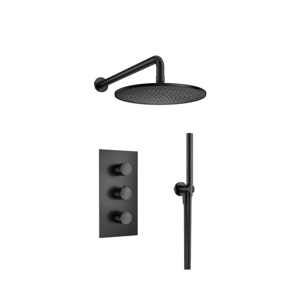 Two Output Shower Set With Shower Head And Hand Held