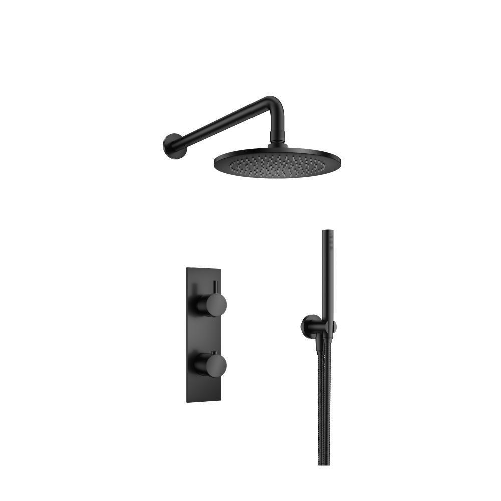 Two Output Shower Set With Shower Head And Hand Held