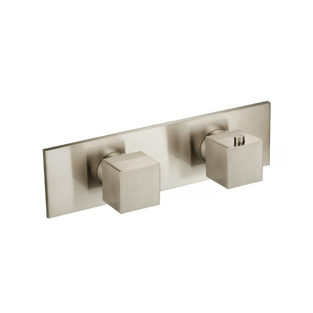 3/4" Horizontal Thermostatic Shower Valve & Trim - 3 Output