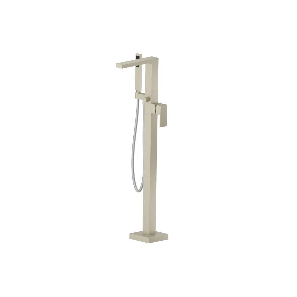 Freestanding Floor Mount Bathtub / Tub Filler With Hand Shower