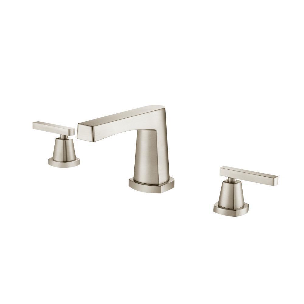 Three Hole 8" Widespread Two Handle Bathroom Faucet
