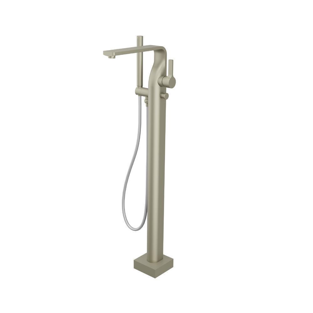Freestanding Floor Mount Bathtub / Tub Filler With Hand Shower