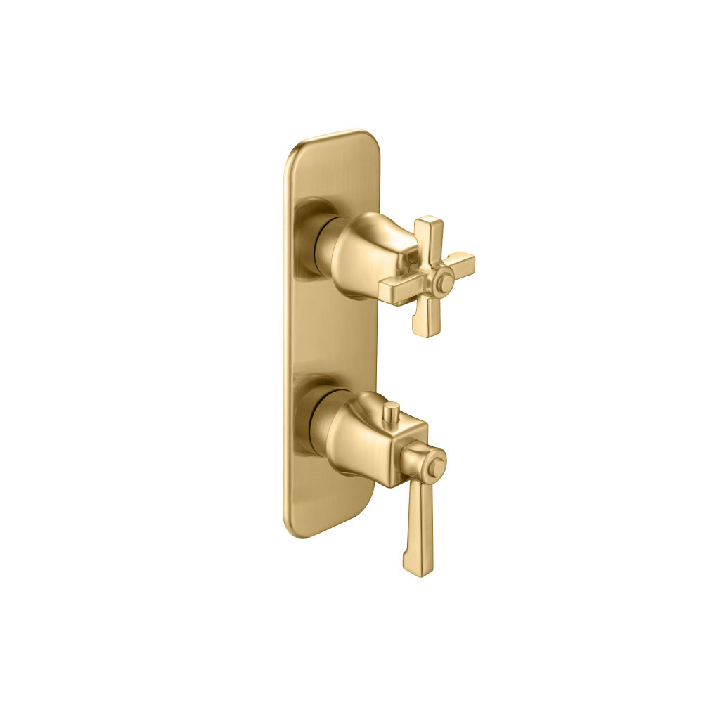 3/4" Thermostatic Shower Valve & Trim - 2-Output