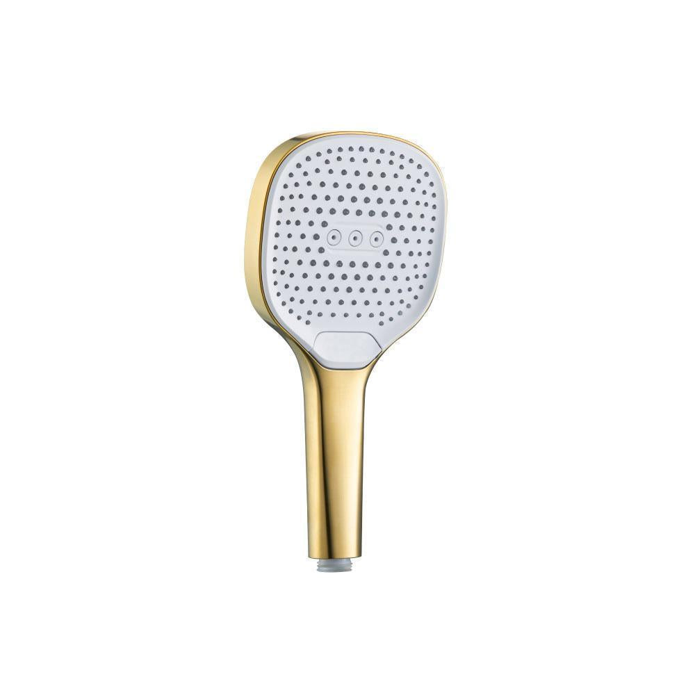 3-Function ABS Hand Held Shower Head - 120mm