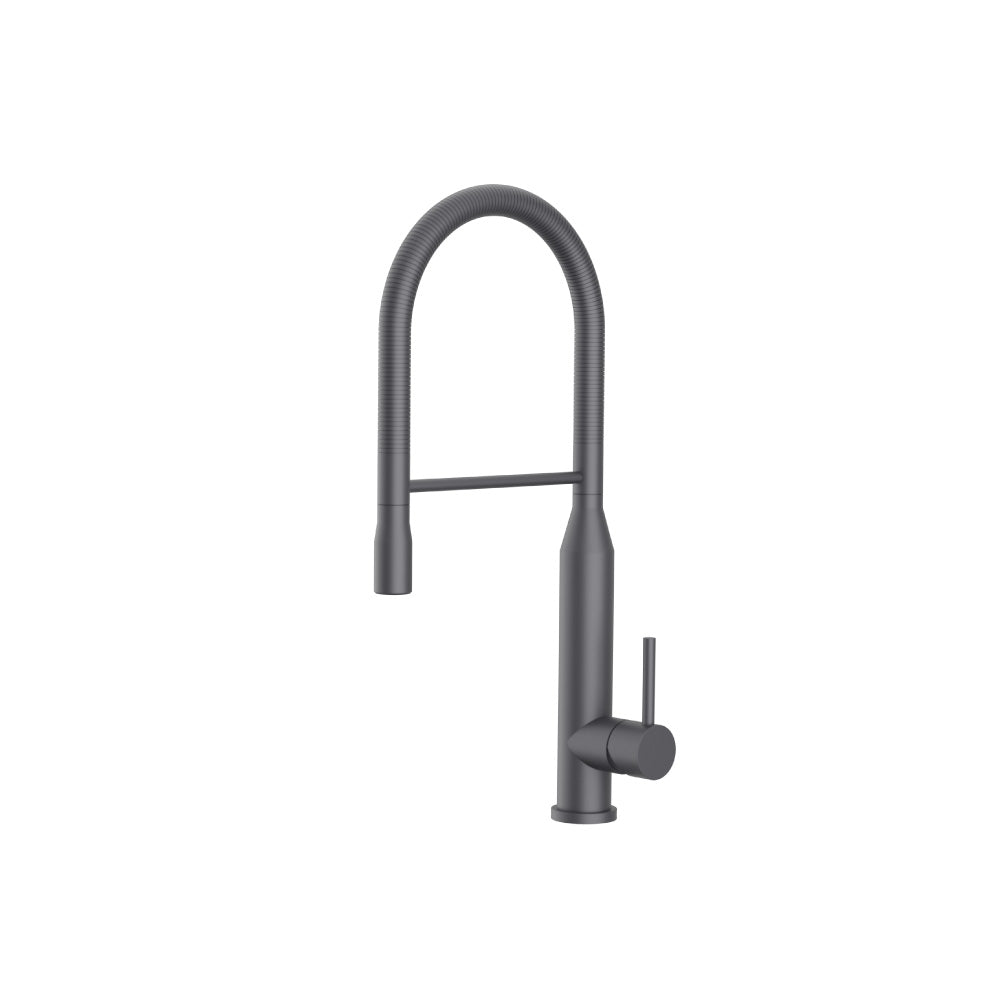 Glatt - Semi-Professional Dual Spray Stainless Steel Kitchen Faucet With Pull Out