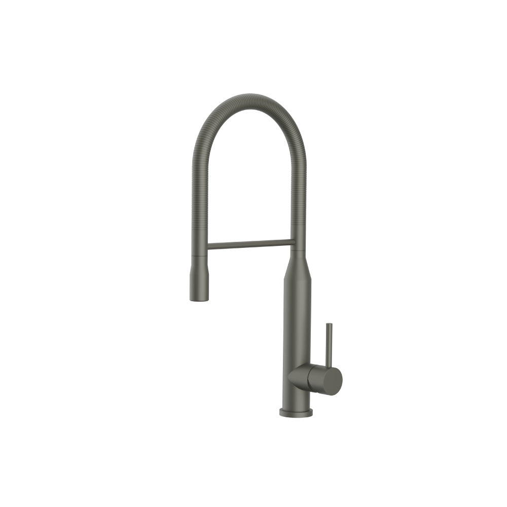 Glatt - Semi-Professional Dual Spray Stainless Steel Kitchen Faucet With Pull Out