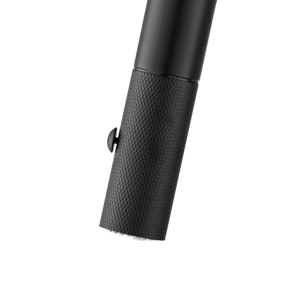 Vasco - Dual Spray Stainless Steel Kitchen Faucet With Pull Out & Knurling