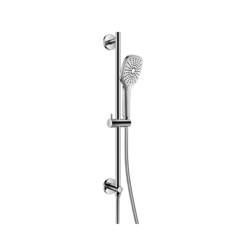 Hand Shower Set with Slide Bar, Integrated Elbow & Hose