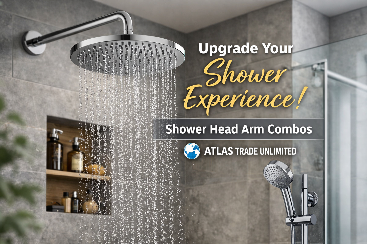 Upgrade Your Bathroom Experience with Shower Head Arm Combos