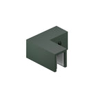 90 Degree Glass to Glass Sleeve Over Clamp