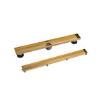 24" Tile Insert Linear Drain with 2" Outlet