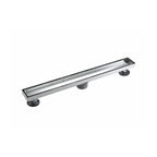 24" Tile Insert Linear Drain with 2" Outlet