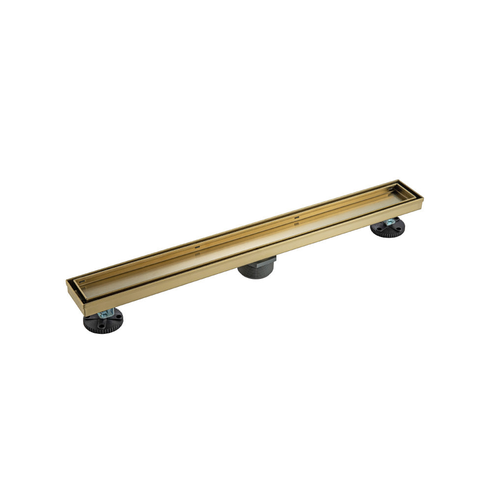 24" Tile Insert Linear Drain with 2" Outlet