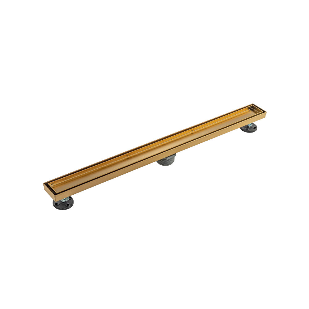 32" Tile Insert Linear Drain with 2" Outlet