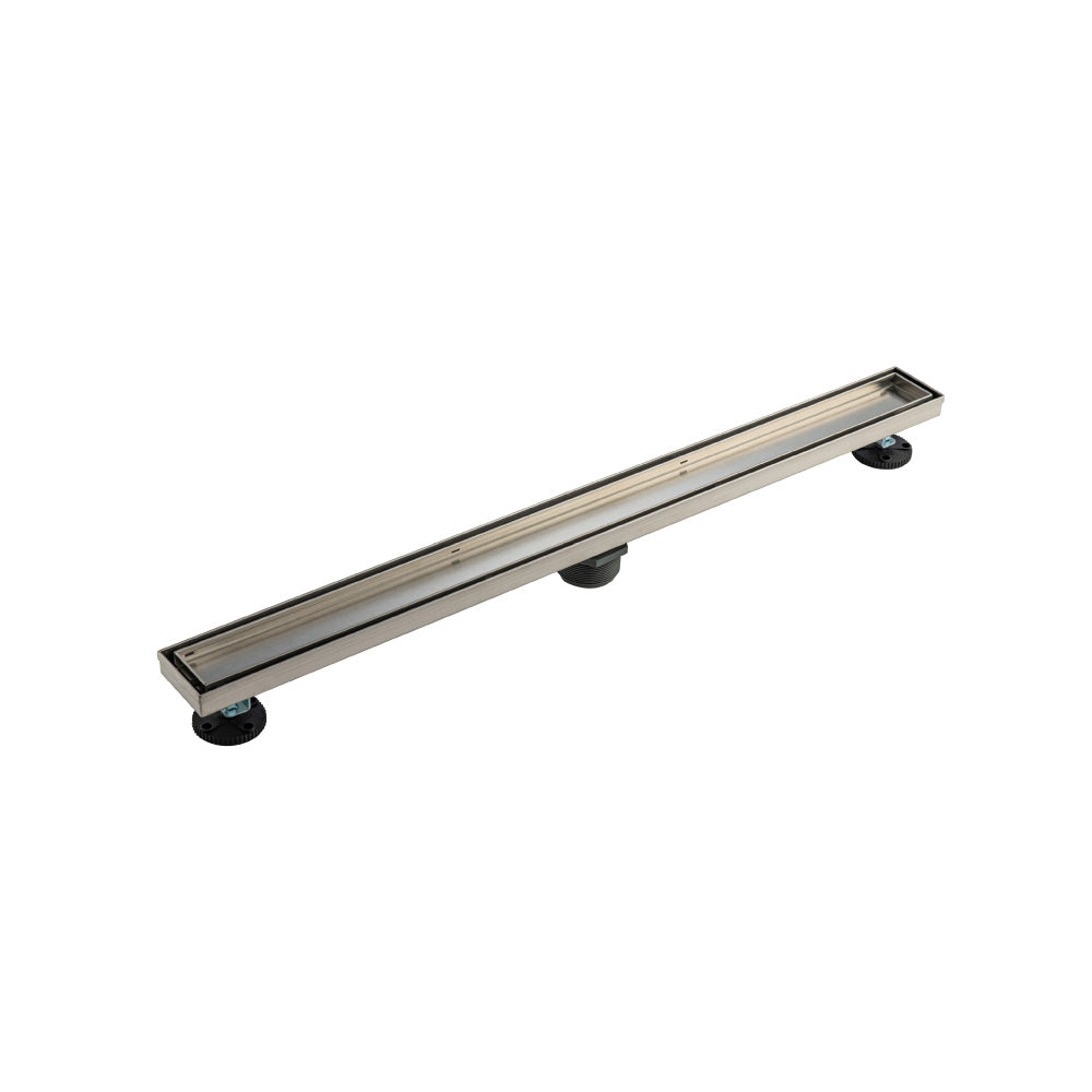 32" Tile Insert Linear Drain with 2" Outlet