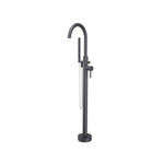 Freestanding Floor Mount Bathtub / Tub Filler With Hand Shower
