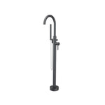 Freestanding Floor Mount Bathtub / Tub Filler With Hand Shower