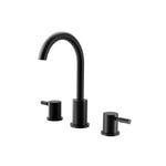 Three Hole 8" Widespread Two Handle Bathroom Faucet