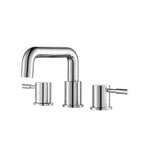 Three Hole 8" Widespread Two Handle Bathroom Faucet