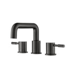Three Hole 8" Widespread Two Handle Bathroom Faucet
