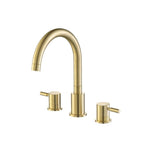 3 Hole Deck Mount Roman Tub Faucet