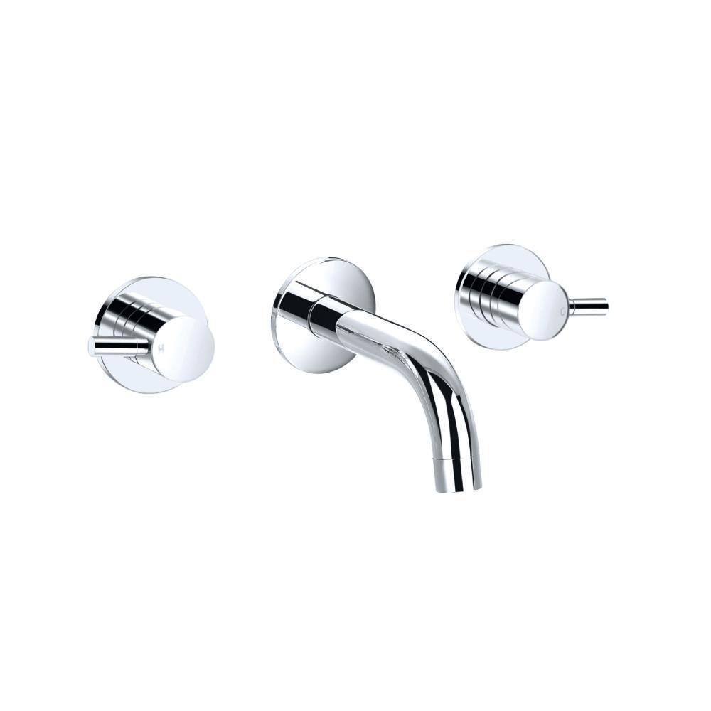 Two Handle Wall Mounted Tub Filler