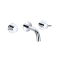 Two Handle Wall Mounted Tub Filler