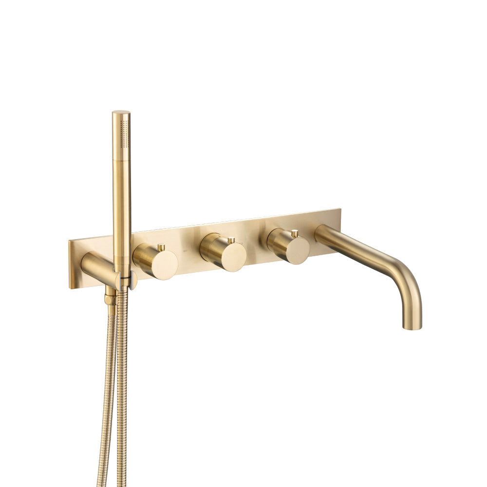 Trim For Wall Mount Tub Filler With Hand Shower
