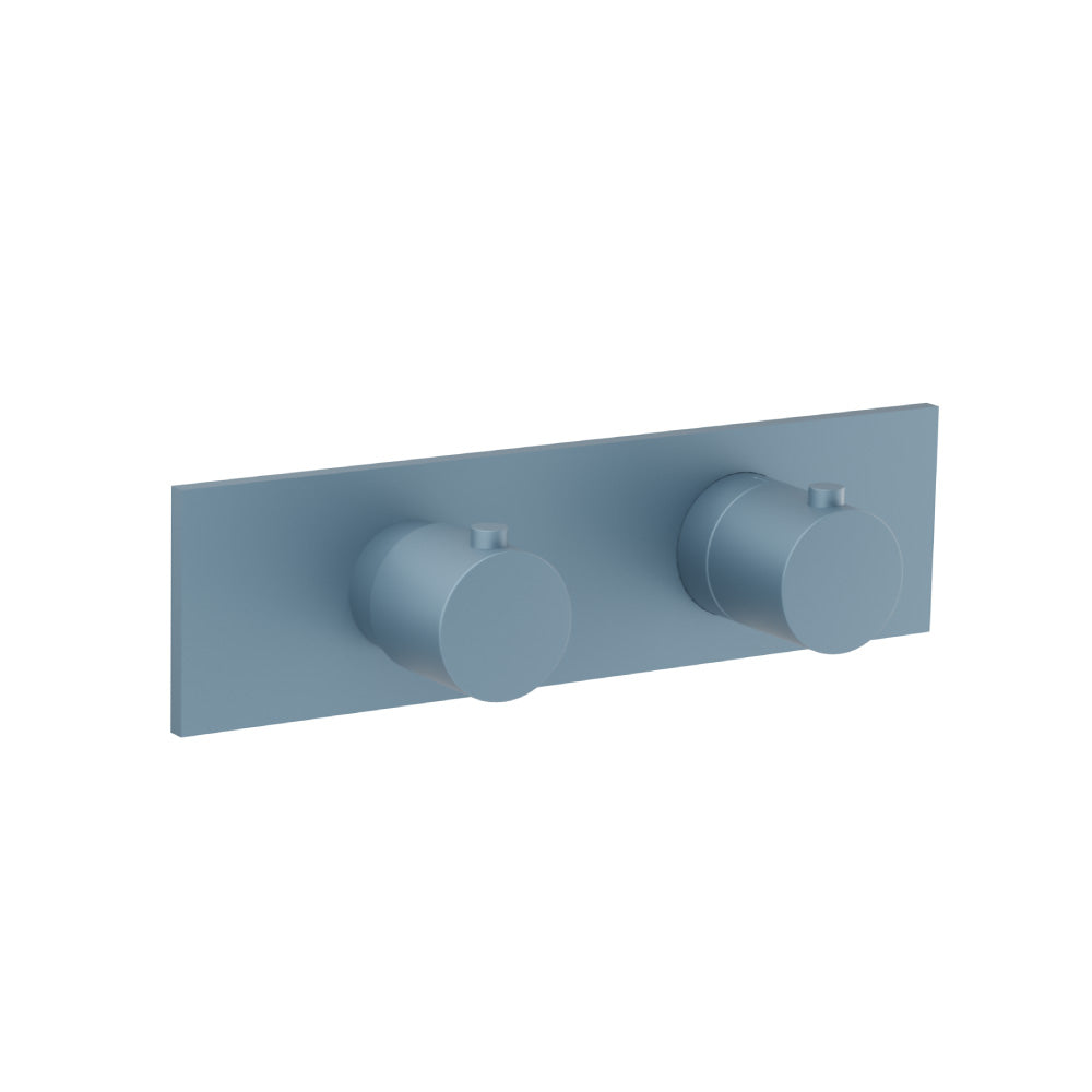 3/4" Horizontal Thermostatic Shower Valve & Trim - 1 Ouptut