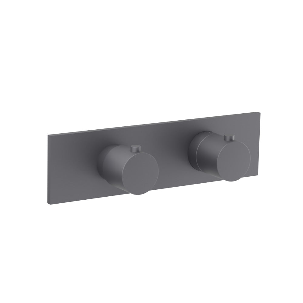 3/4" Horizontal Thermostatic Shower Valve & Trim - 1 Ouptut