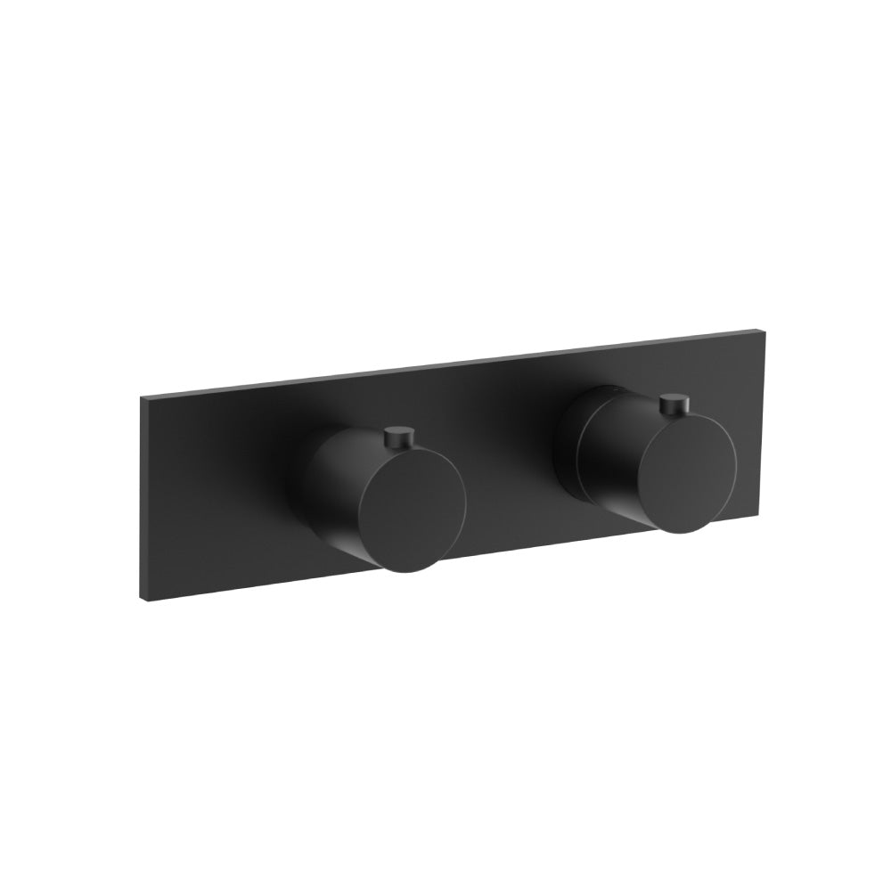 3/4" Horizontal Thermostatic Shower Valve & Trim - 1 Ouptut