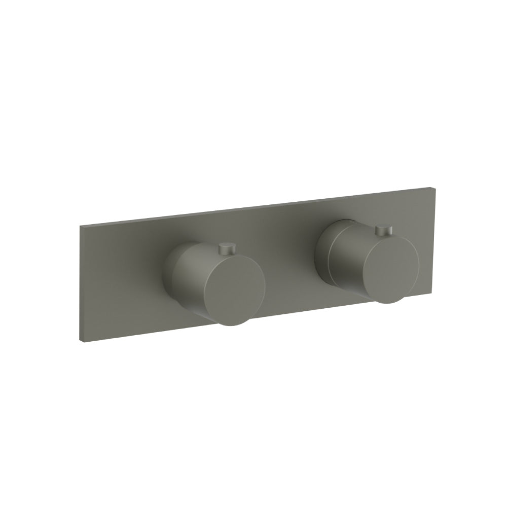 3/4" Horizontal Thermostatic Shower Valve & Trim - 1 Ouptut