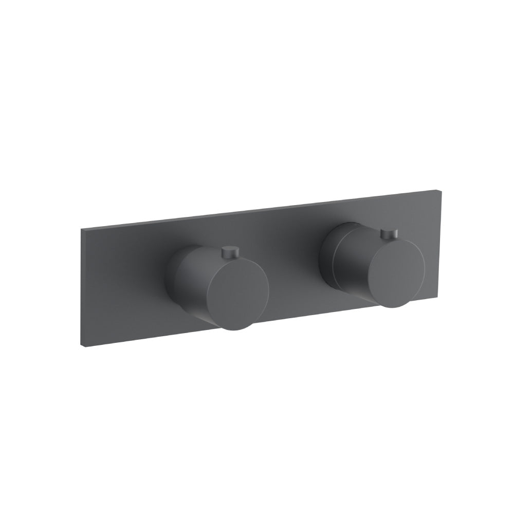 3/4" Horizontal Thermostatic Shower Valve & Trim - 1 Ouptut