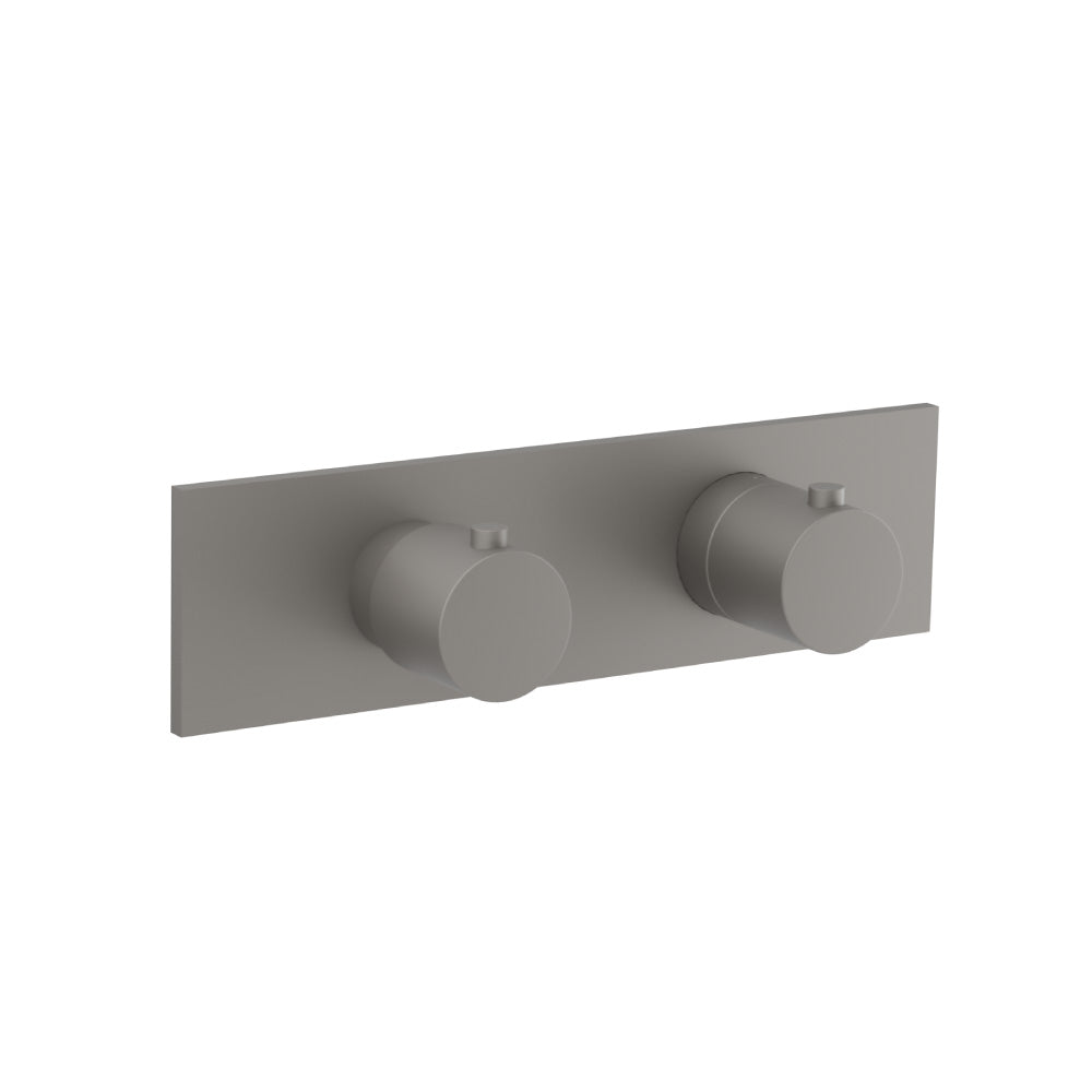 3/4" Horizontal Thermostatic Shower Valve & Trim - 1 Ouptut