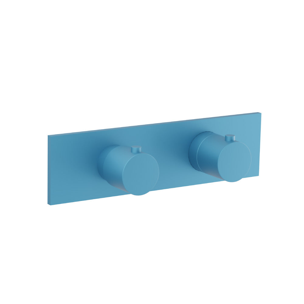 3/4" Horizontal Thermostatic Shower Valve & Trim - 1 Ouptut