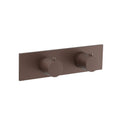 3/4" Horizontal Thermostatic Shower Valve & Trim - 3 Output