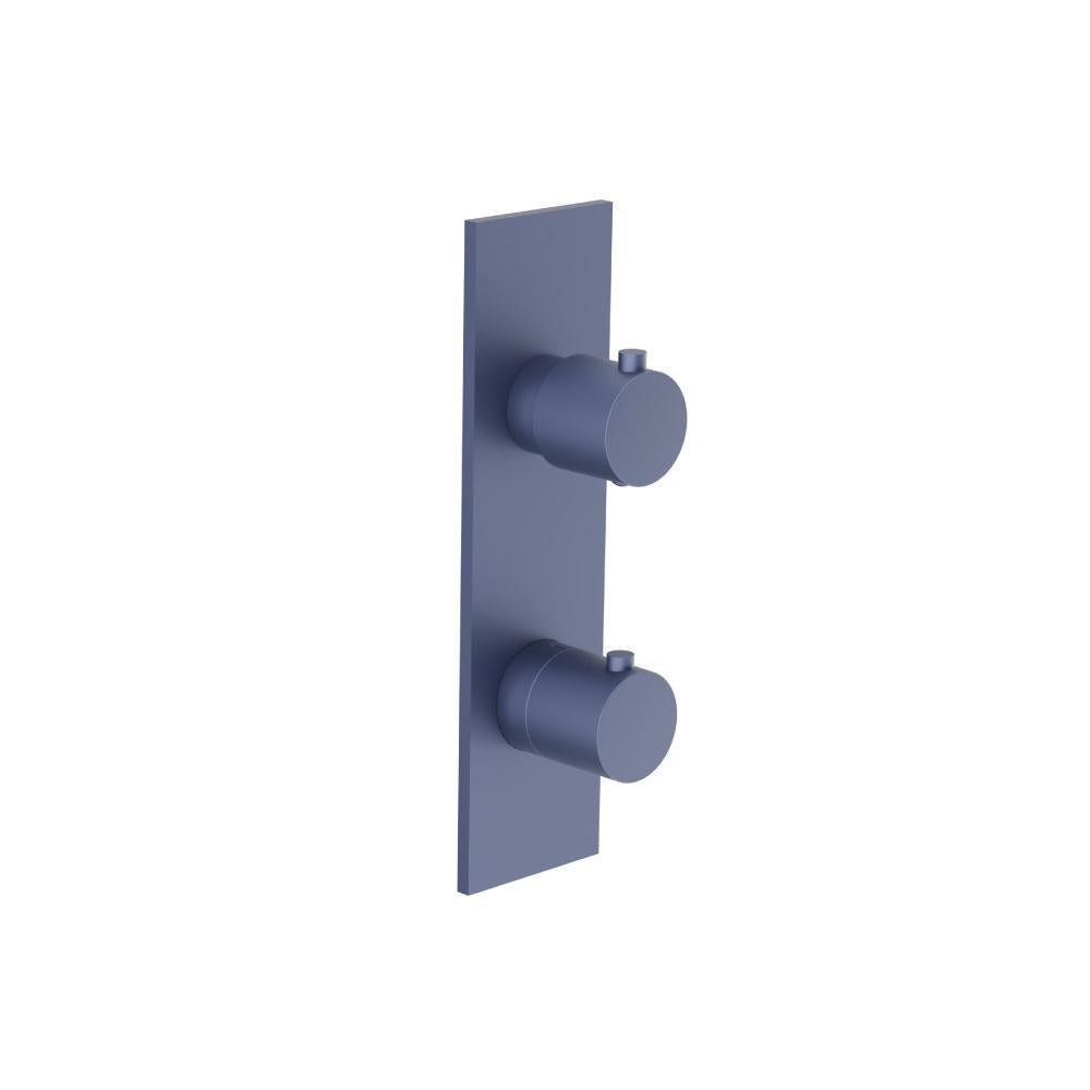 3/4" Horizontal Thermostatic Shower Valve & Trim - 1- Output