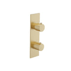 3/4" Horizontal Thermostatic Shower Valve & Trim - 1- Output